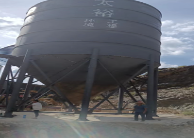 重庆太裕承接重庆石柱大型沙场450方污泥浓缩罐项目