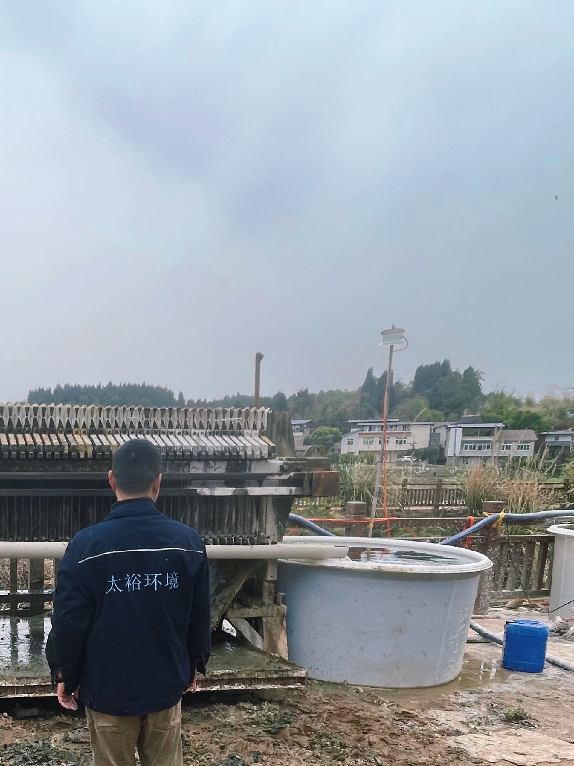 四川资阳市中和中学河道疏浚废水处理压滤机项目